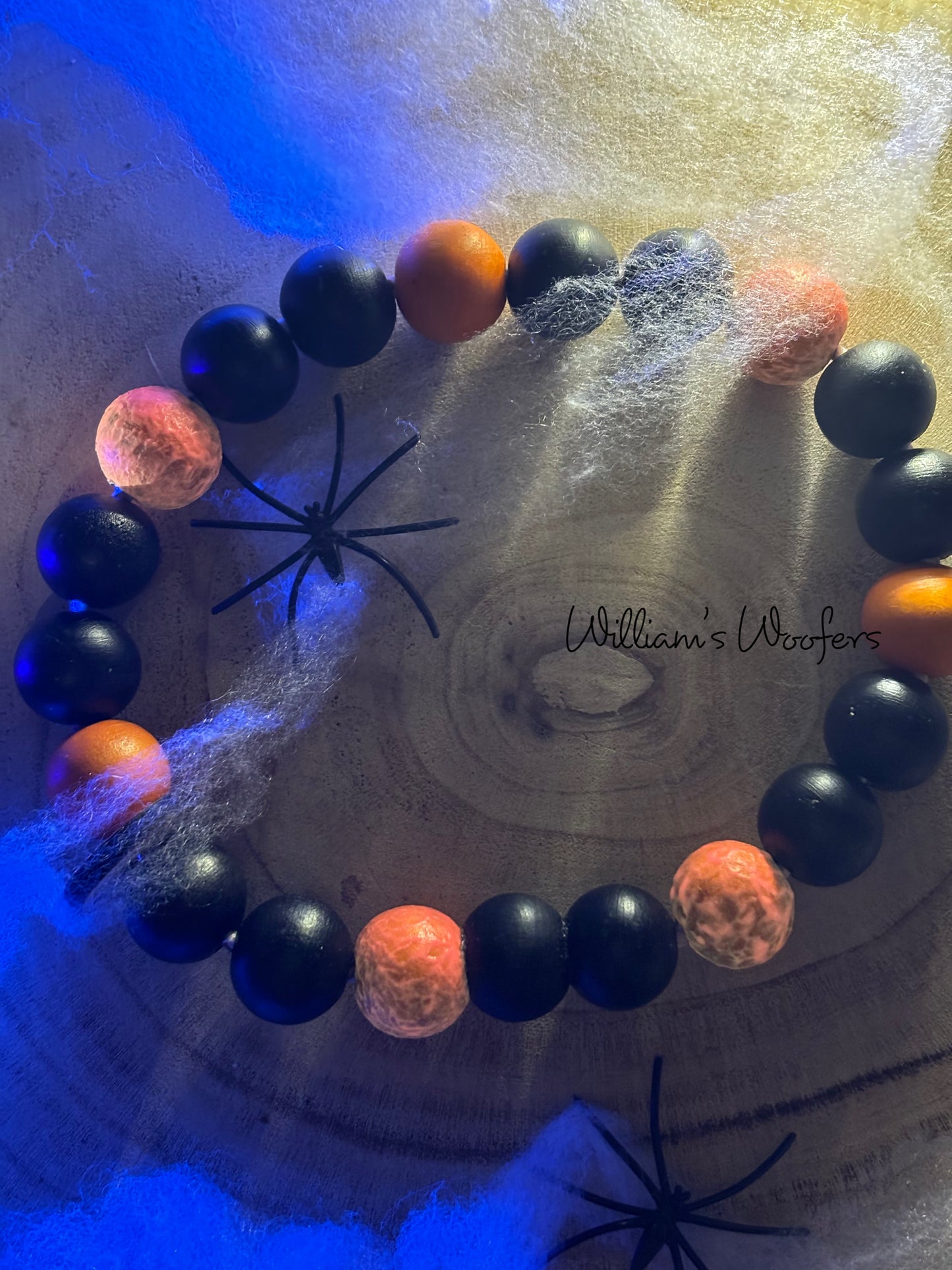 Halloween Glow in the Dark Dog Necklace