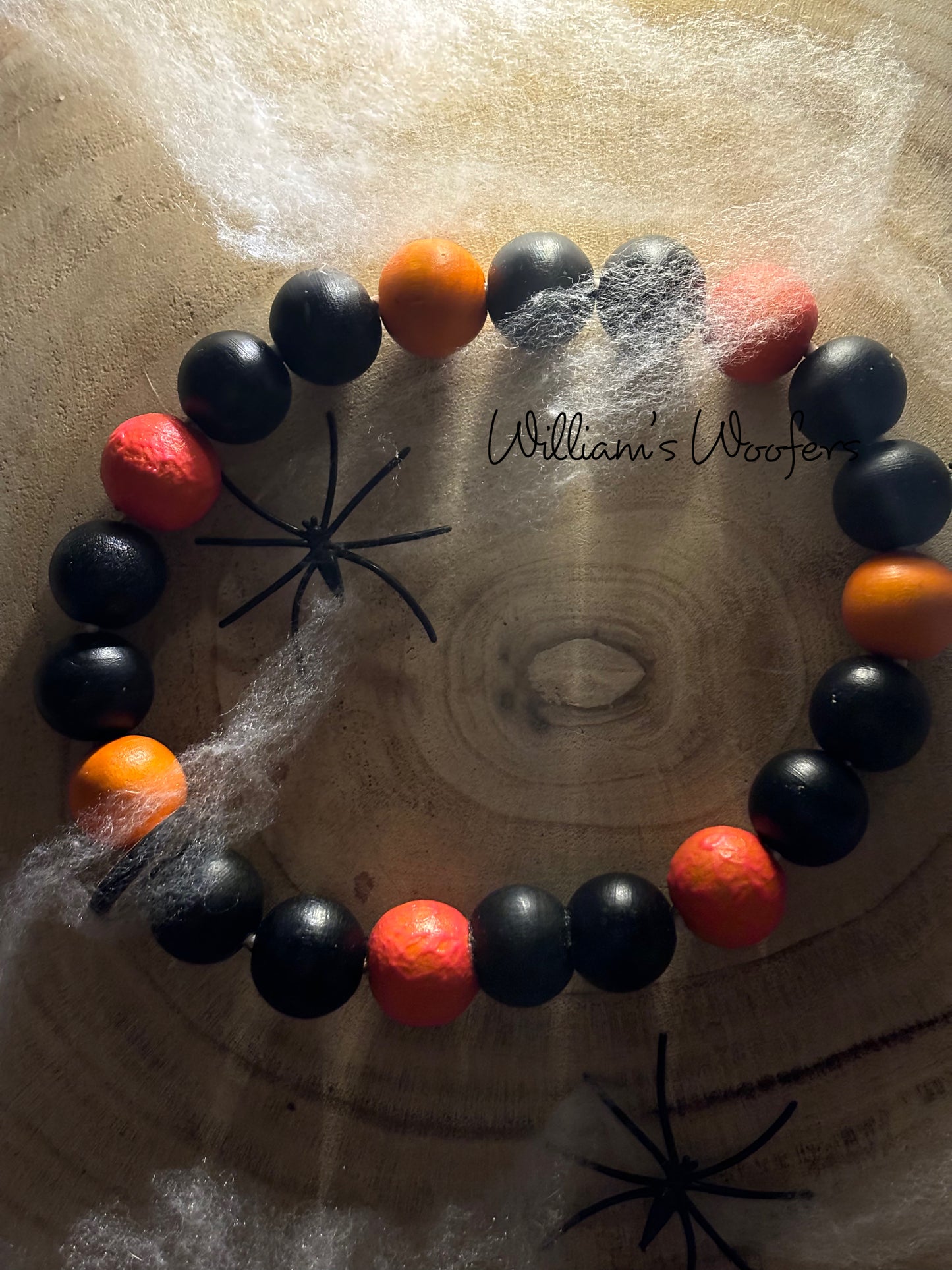 Halloween Glow in the Dark Dog Necklace