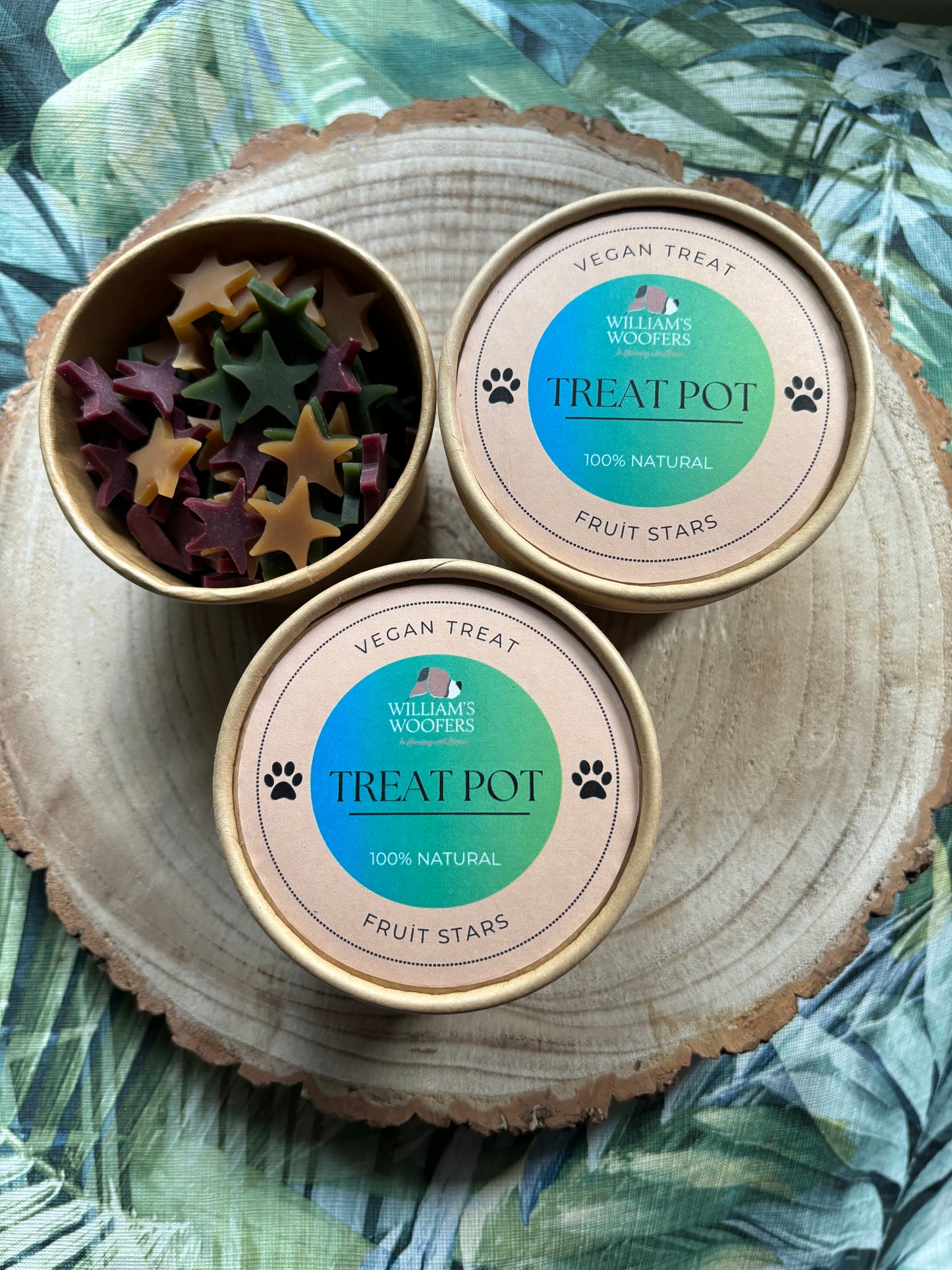 Treat Pots-Training Bites-Fruit Stars