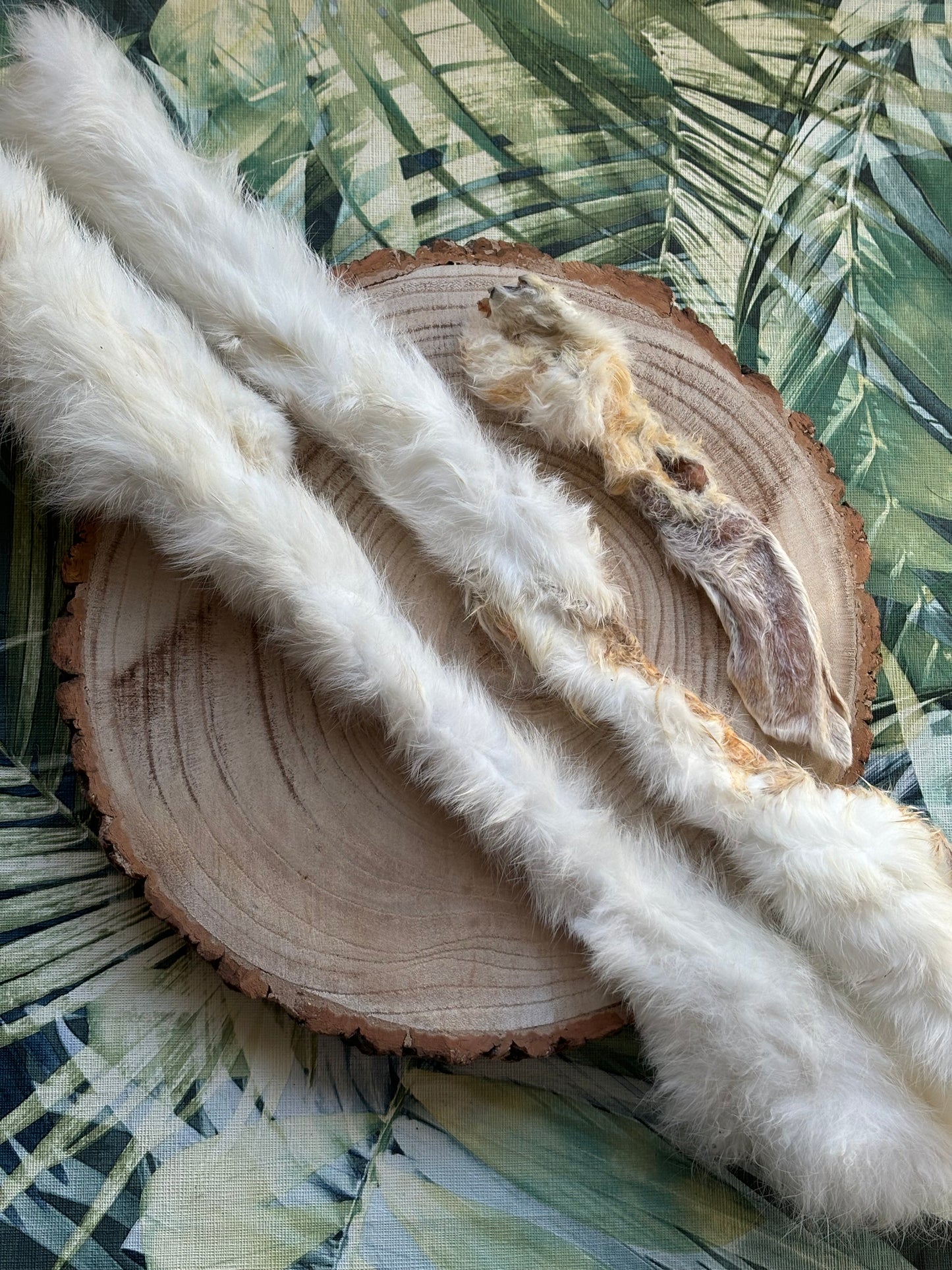 Extra Large Rolled Rabbit Skin
