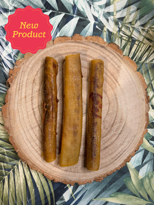 Sausage Rolls wrapped in Pork Skin