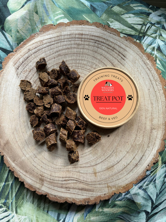Treat Pots- Training Bites Beef & Veg