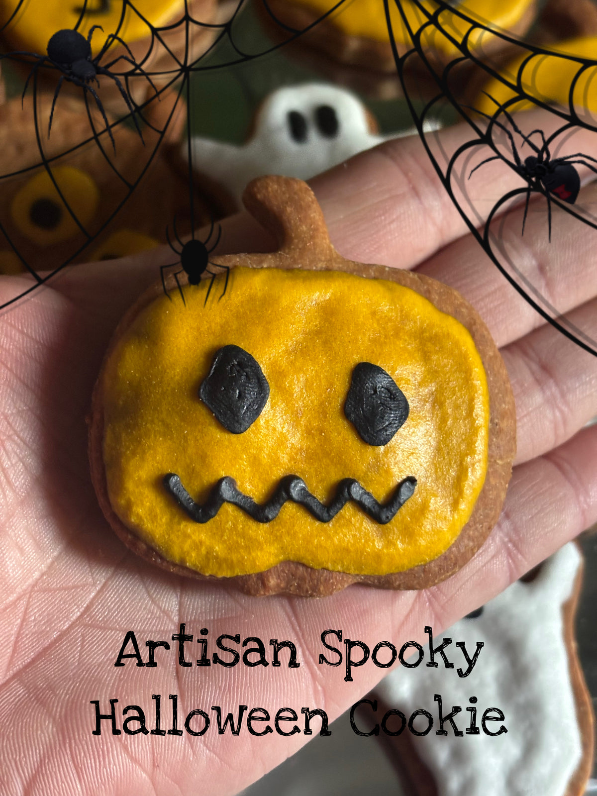 Artisan Spooky Halloween Cookie