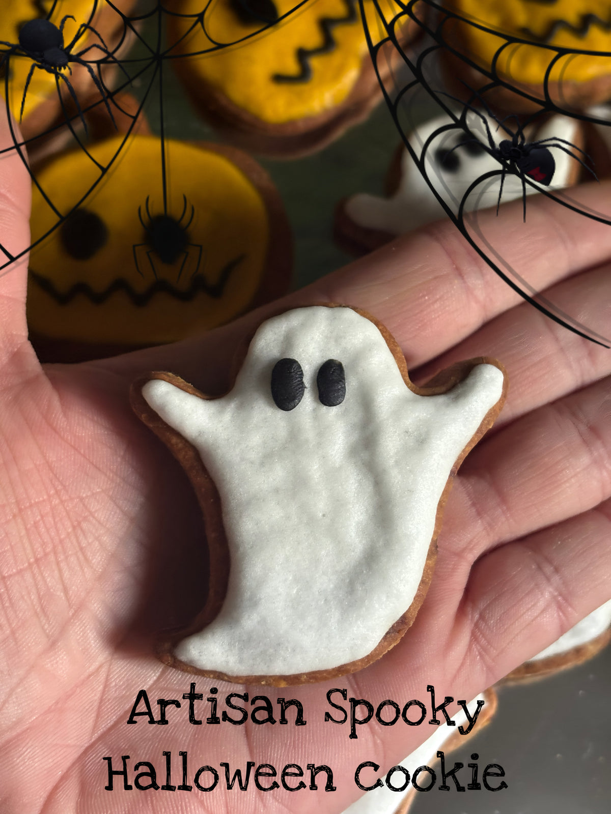 Artisan Spooky Halloween Cookie