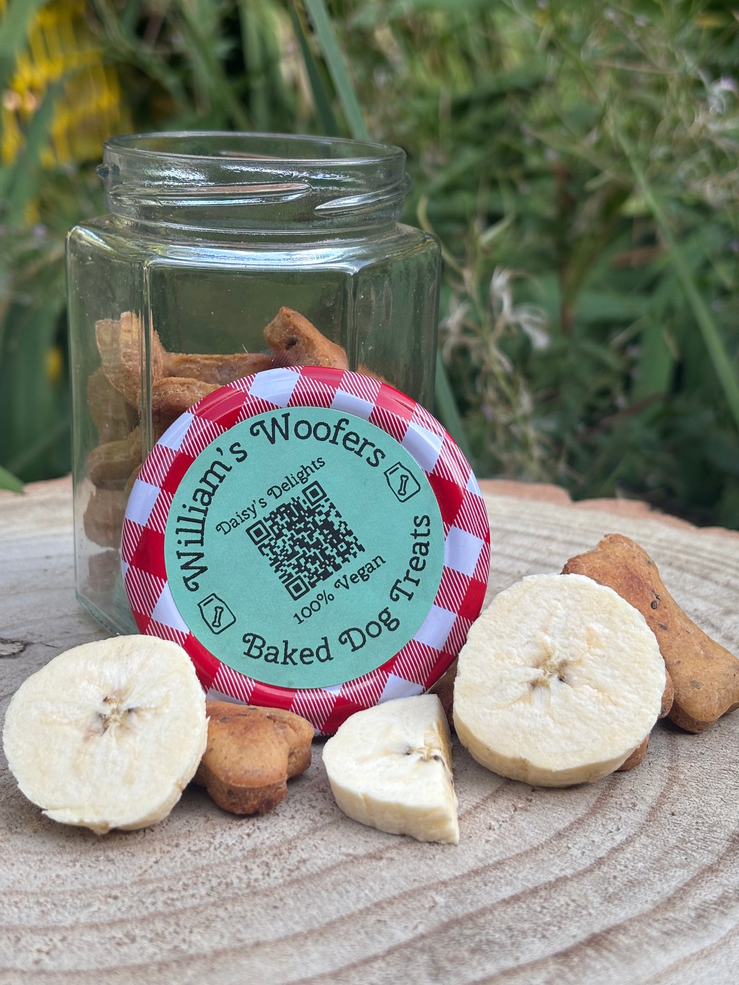 Artisan Dog Biscuits Peanut Butter, Banana & Gram Flour