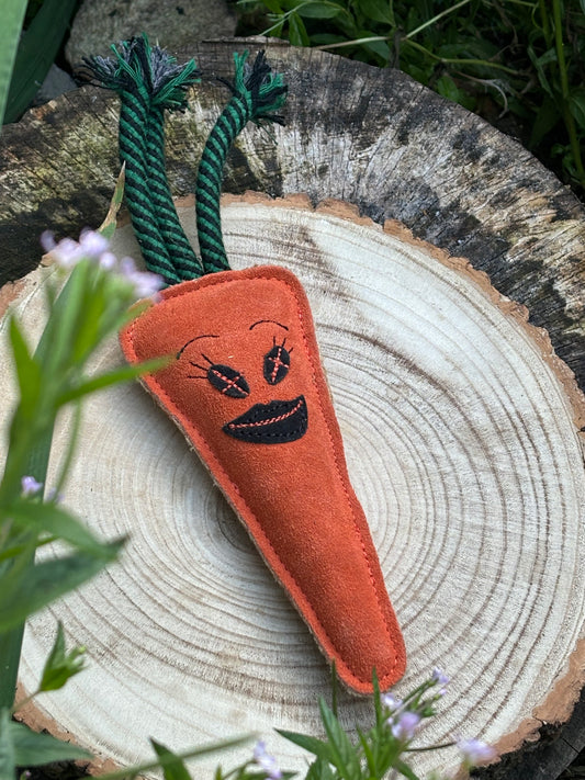Green & Wild’s - Candice The Carrot - Eco Dog Toy