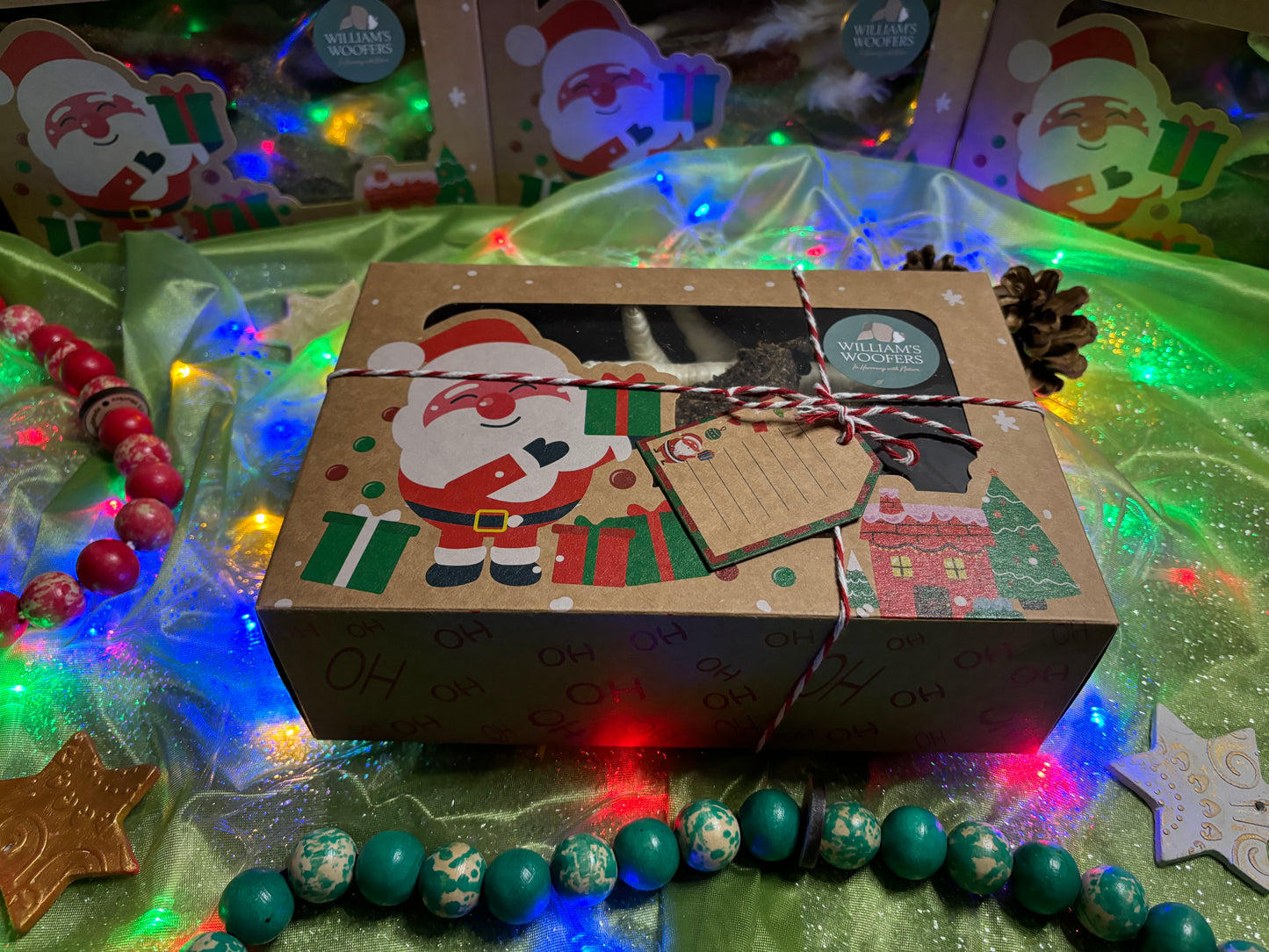 Merry Woofmas Natural treats Christmas boxes