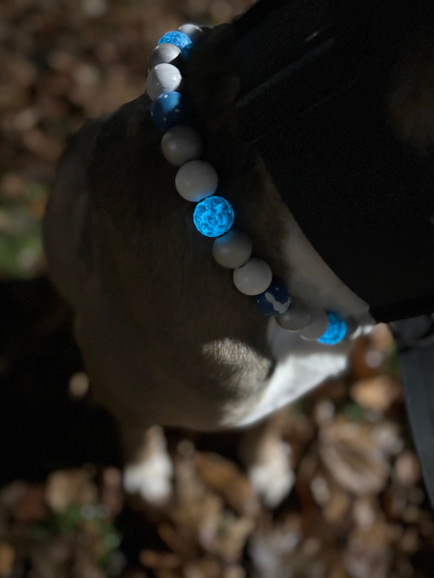 Silver Snowman Glow in the Dark -Christmas Collection