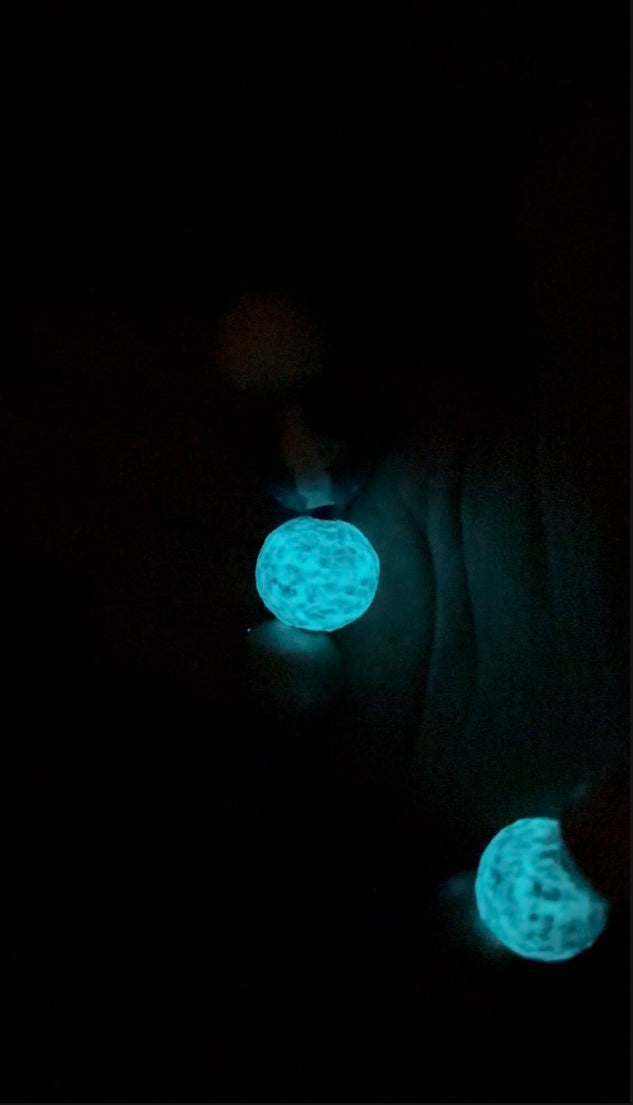 Silver Snowman Glow in the Dark -Christmas Collection