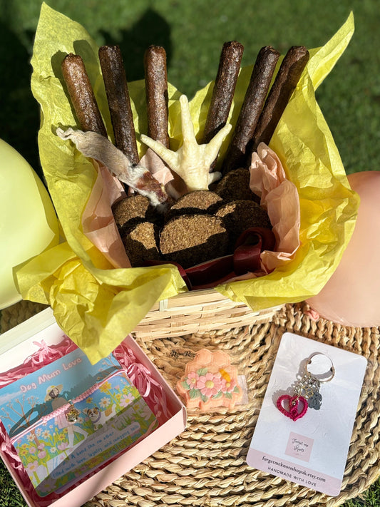 Limited Edition Puppy & Fur Mum Gift Basket