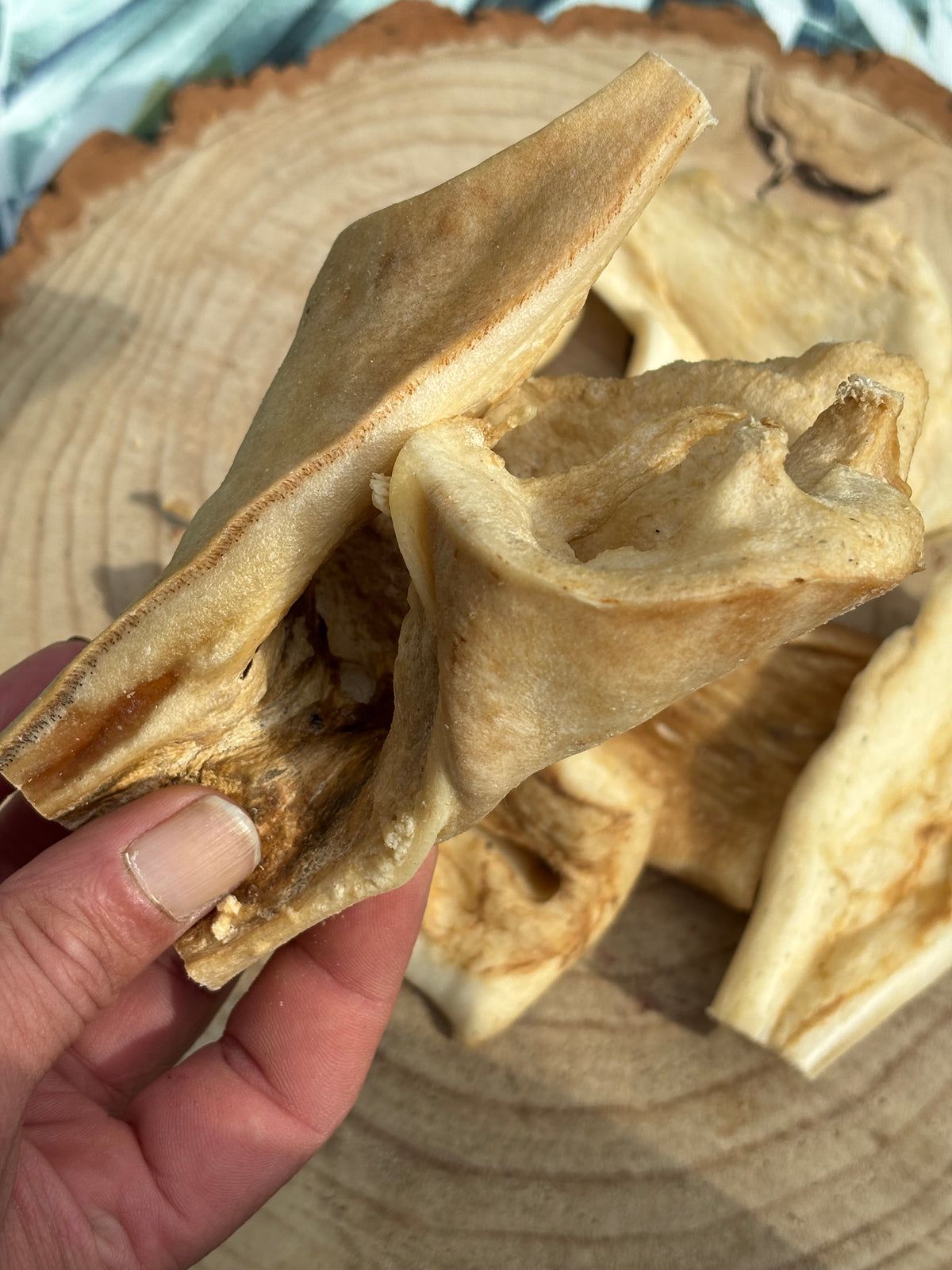 Puffed Beef Head Skin