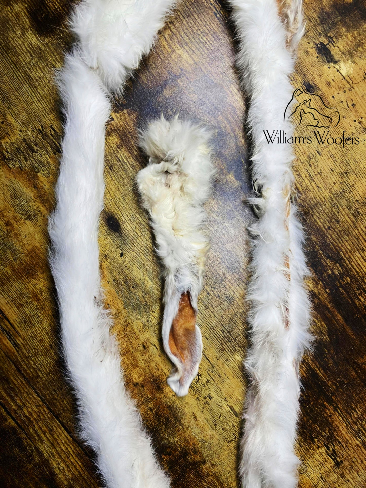 Extra Large Rolled Rabbit Skin